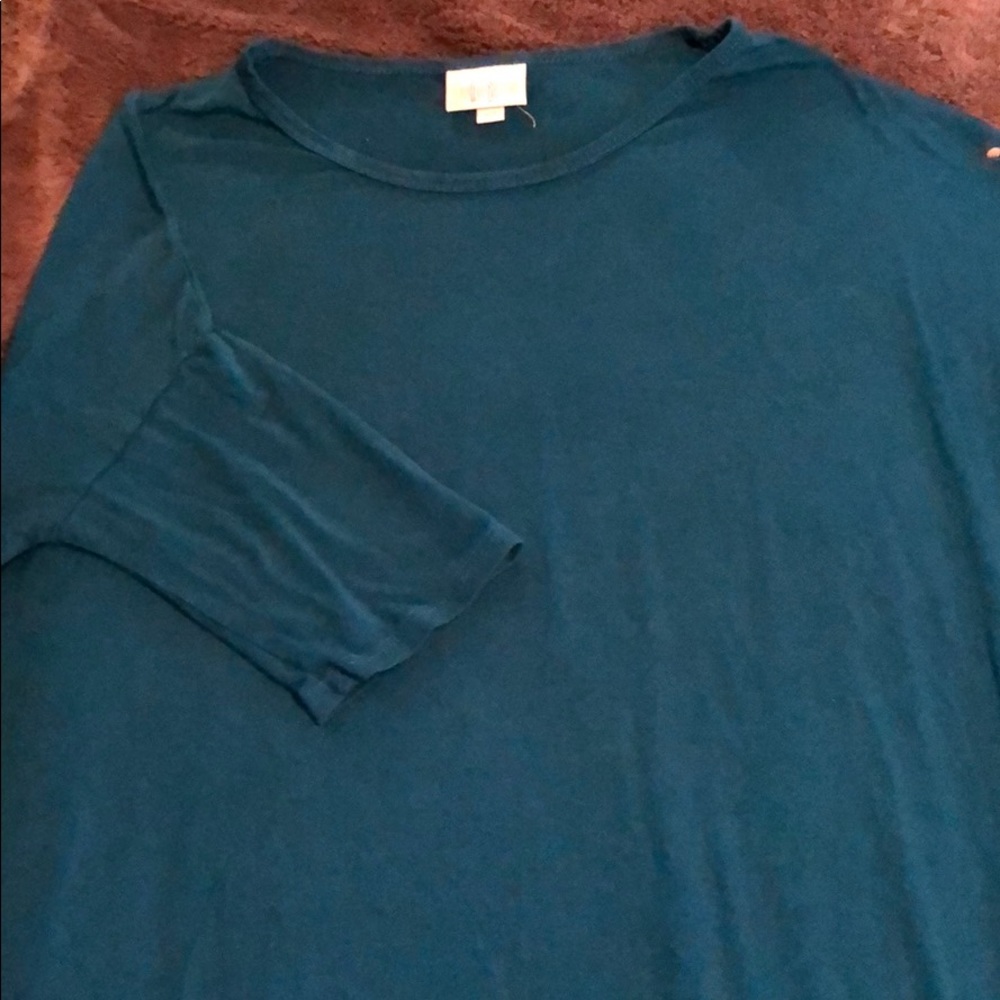 XS teal Lularoe Irma